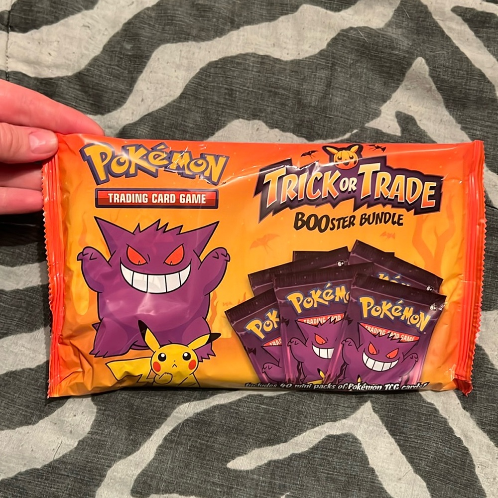 Sealed Pokemon Trick or Trade BOOster Bundles 2022